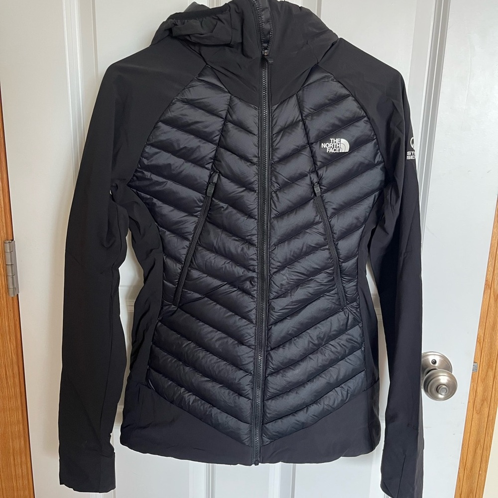 The North Face Black Ski Puffer Chest jacket